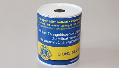 Lions Lütjenburg Spendendose